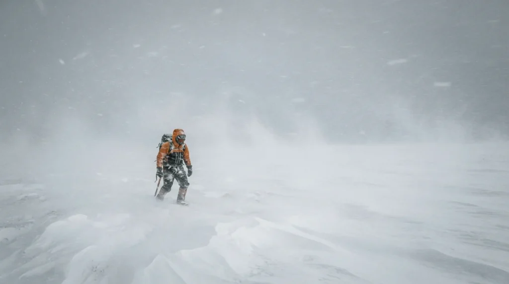 similes for blizzards
