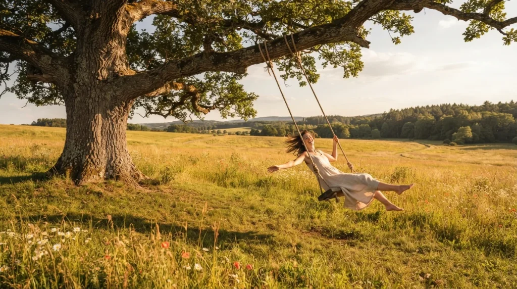 similes for swing